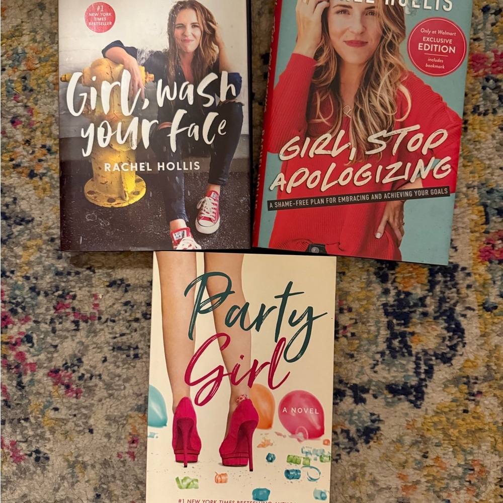 Rachel Hollis Book Set - Girl, Wash Your Face & More